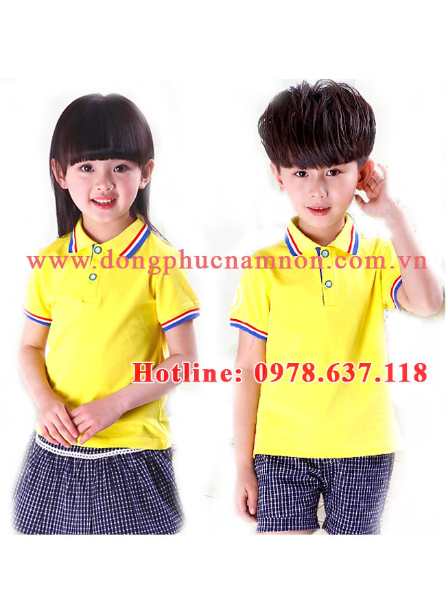 Mẫu đồng phục mầm non - DPMN24 | Mau dong phuc mam non